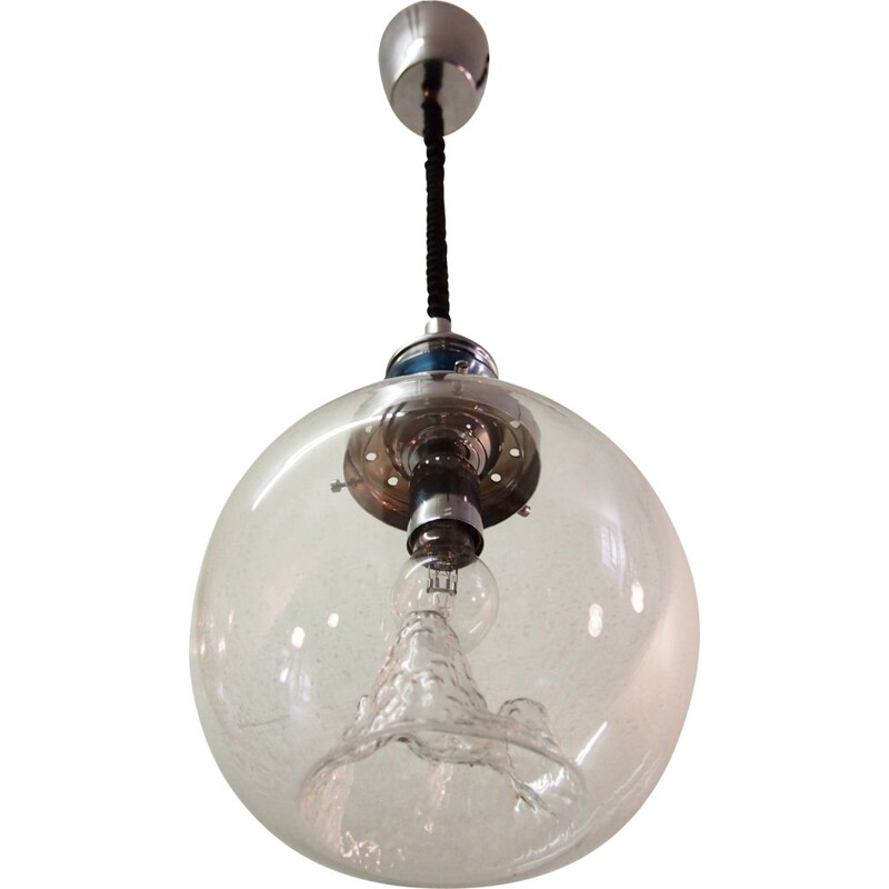 Vintage hanglamp van Toni Zuccheri Venini, 1970