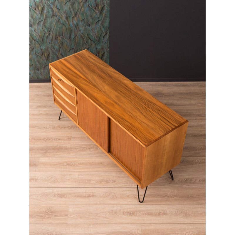 Vintage scandinavian sideboard in walnut 1950