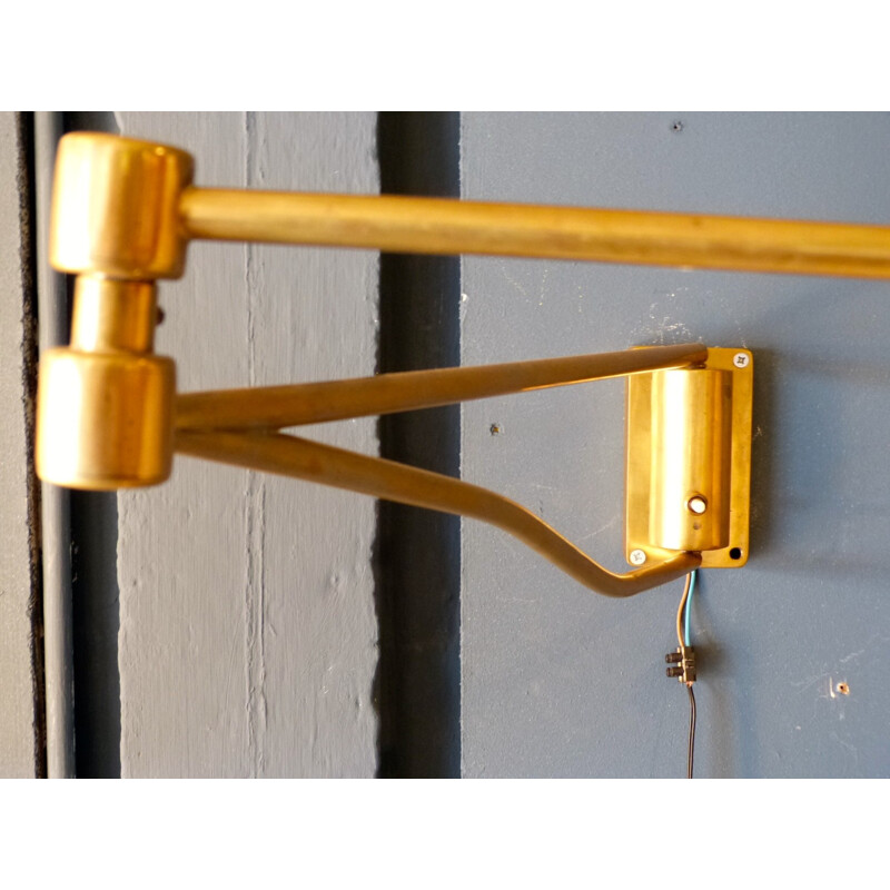Vintage wall lamp with arms - 1950s