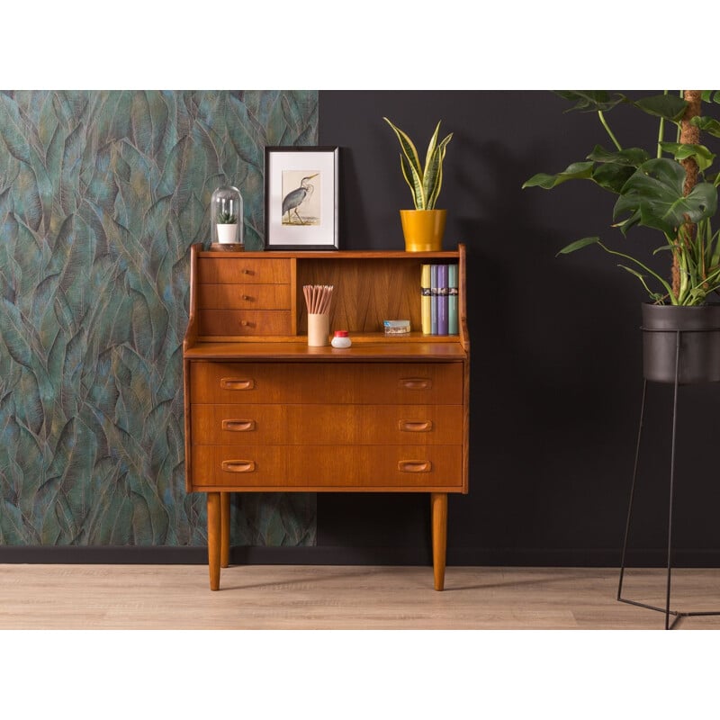 Vintage secretary desk in teakwood 1960