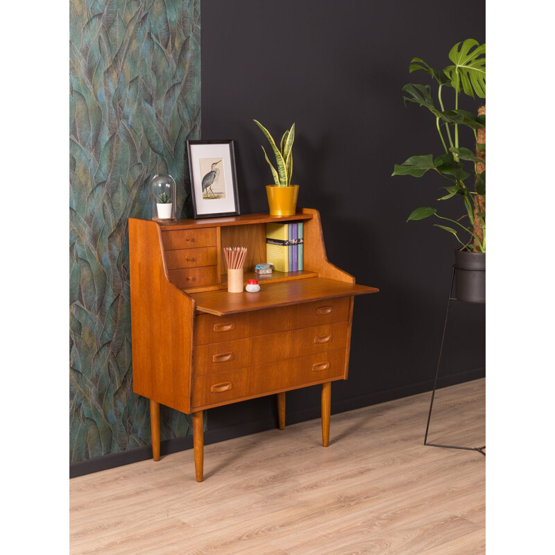 Vintage secretary desk in teakwood 1960