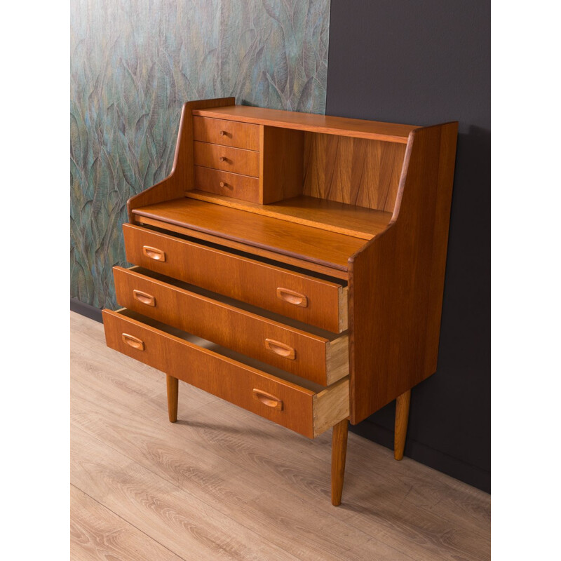 Vintage secretary desk in teakwood 1960