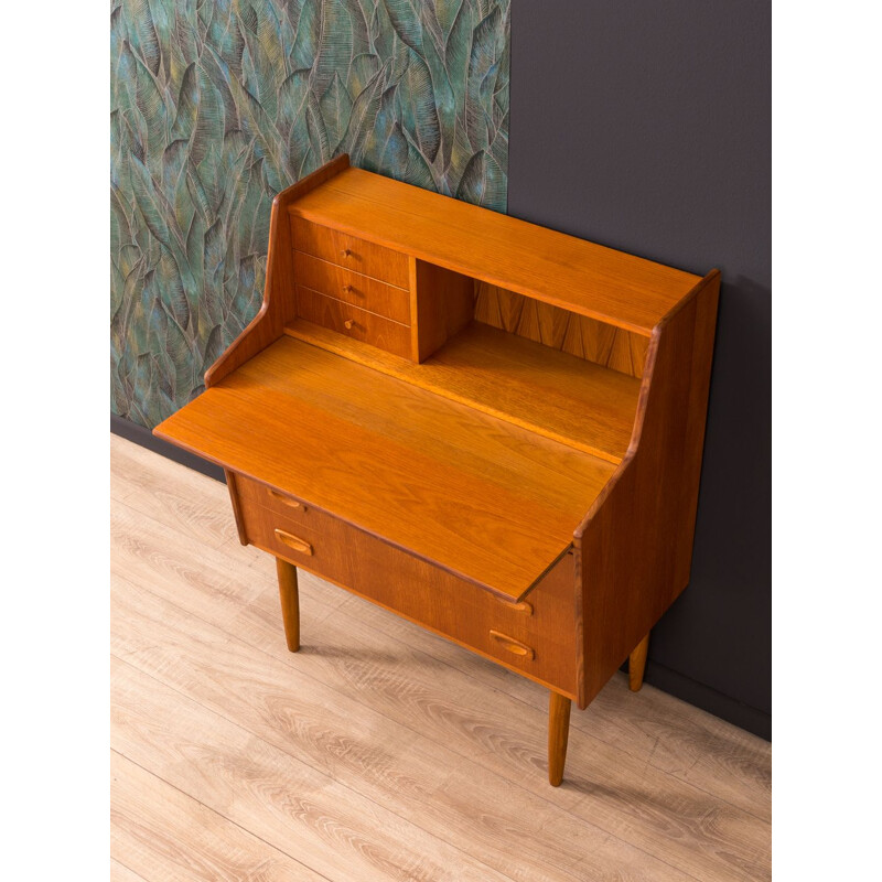 Vintage secretary desk in teakwood 1960