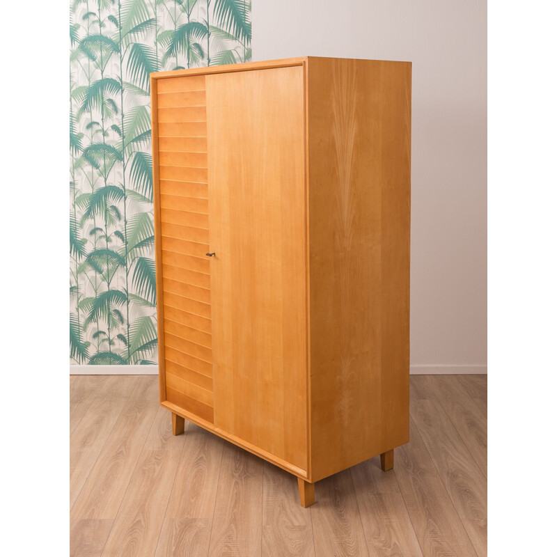 Vintage wardrobe for WK Möbel in cherrywood 1950