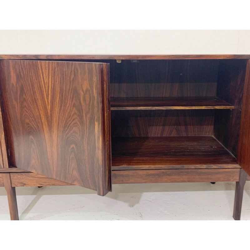 Italian vintage rosewood highboard 1960