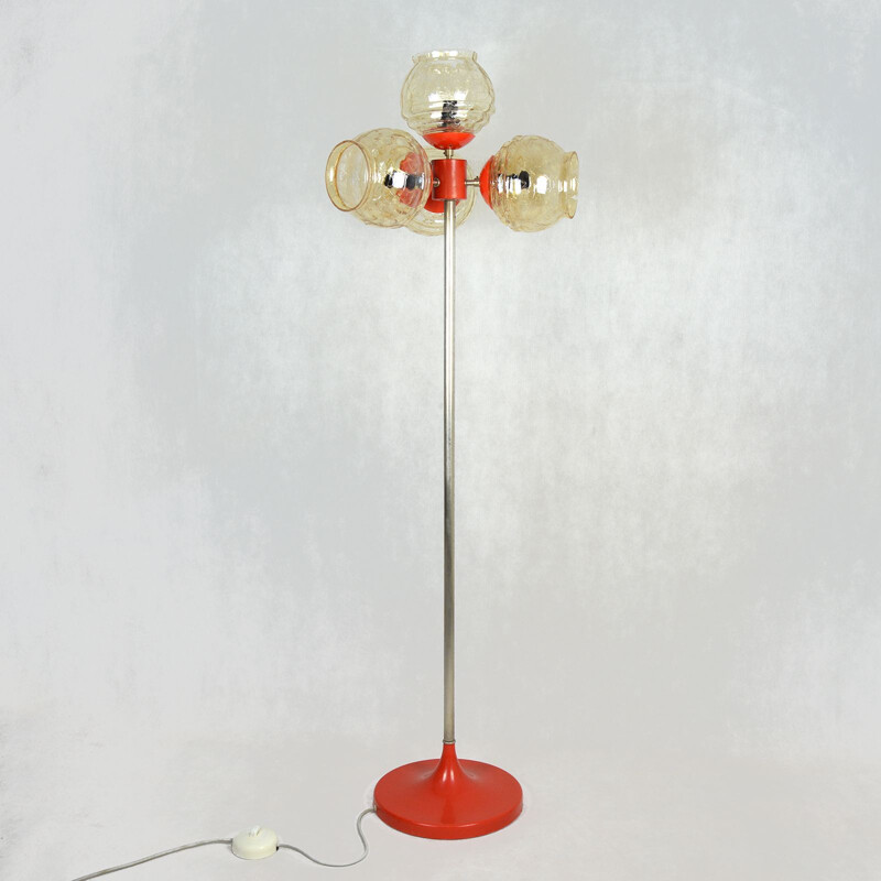 Vintage floor lamp futuristic Germany 1970s