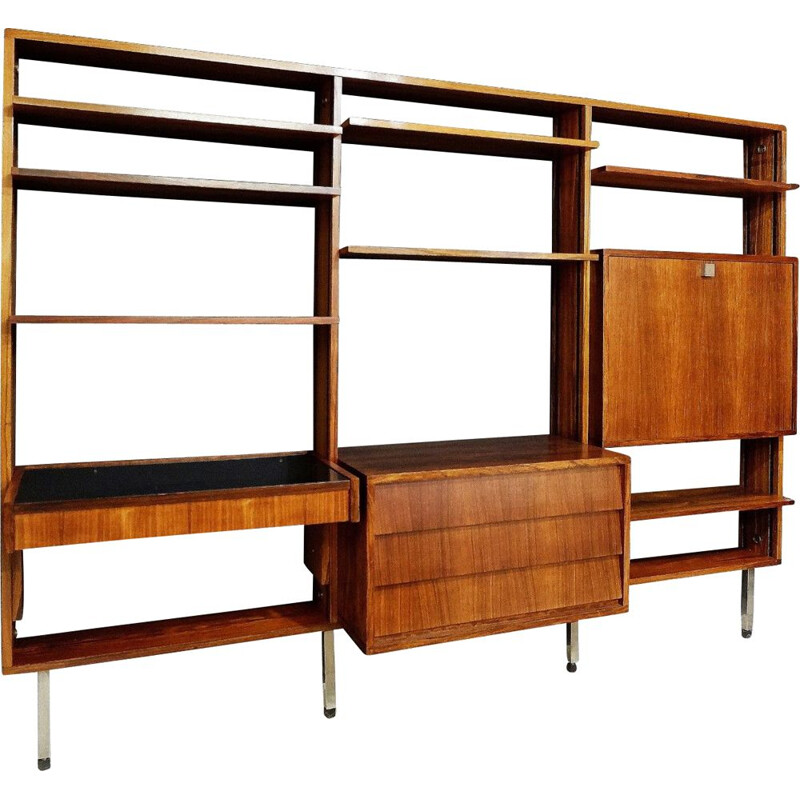 Vintage bookcase by Alfred Hendrickx for Belform, 1960s