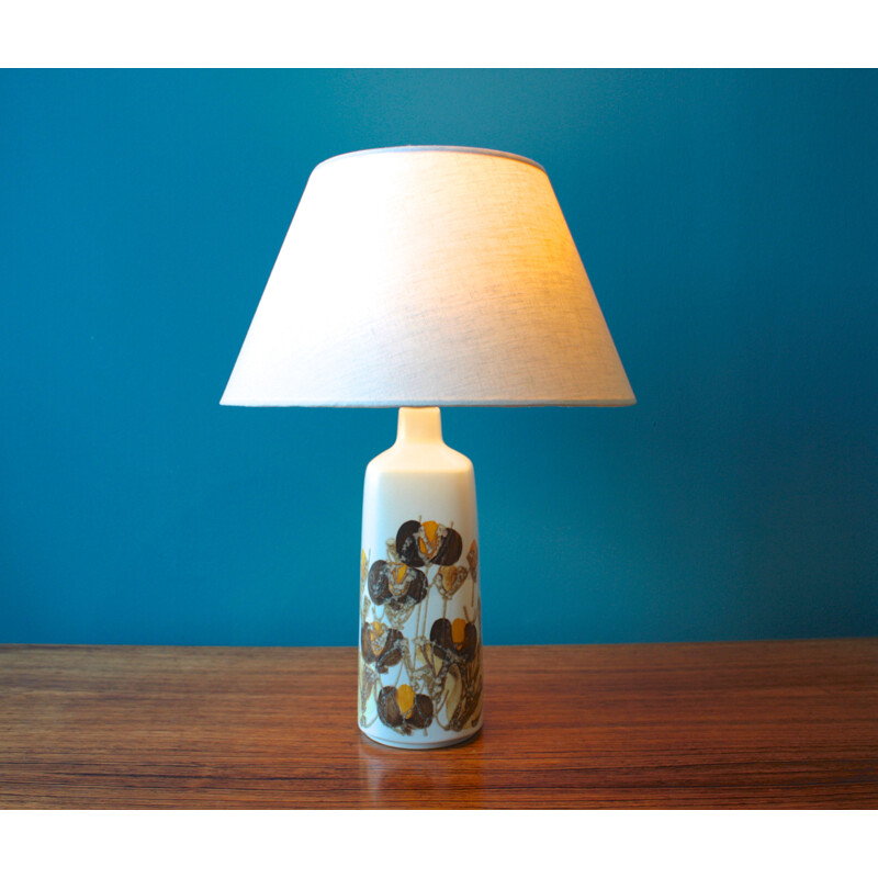 Vintage table lamp in ceramic, Ellen MALMER - 1960s