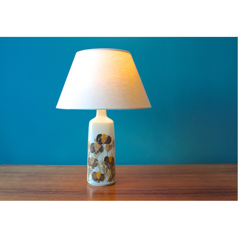 Vintage table lamp in ceramic, Ellen MALMER - 1960s