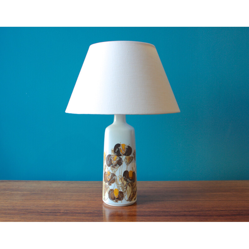 Vintage table lamp in ceramic, Ellen MALMER - 1960s