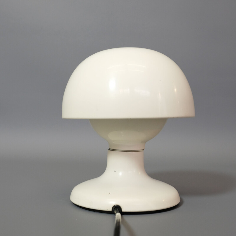 Vintage Jucker lamp by Scarpa for Flos in white metal 1960