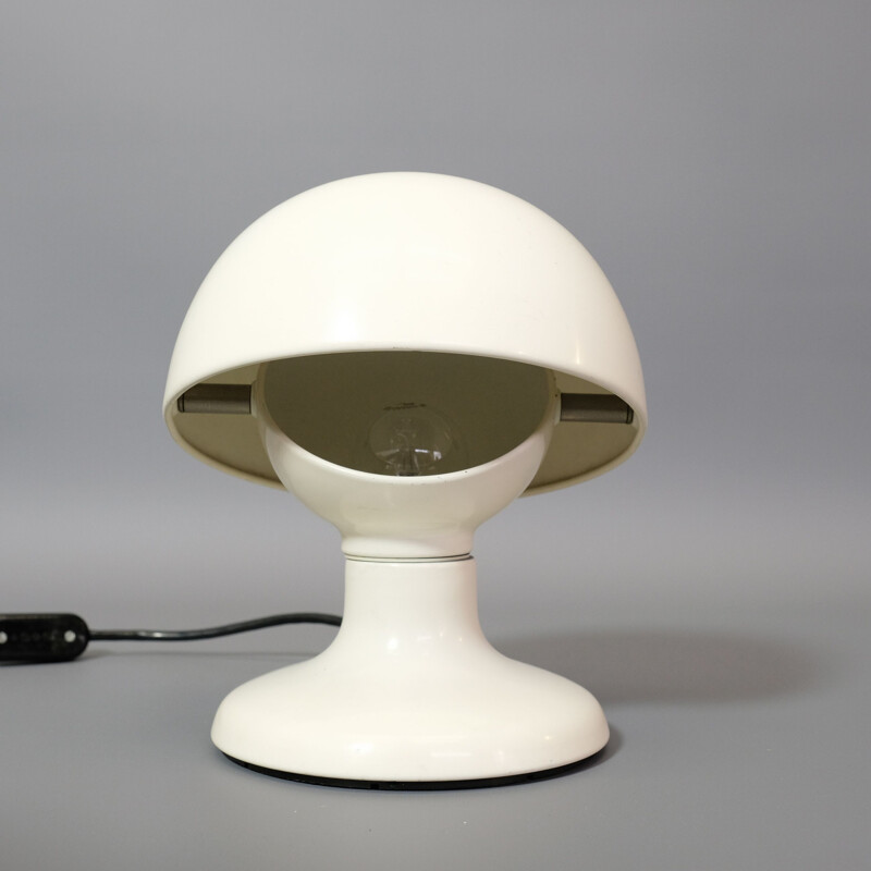 Vintage Jucker lamp by Scarpa for Flos in white metal 1960