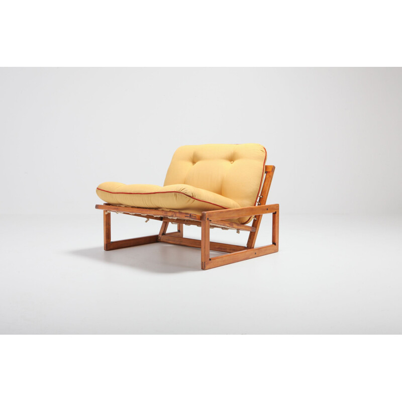 Pair of vintage lounge chairs Carlotta by Afra & Tobia Scarpa for Cassina 1960s