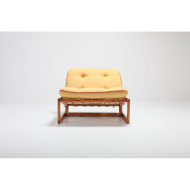 Pair of vintage lounge chairs Carlotta by Afra & Tobia Scarpa for Cassina 1960s