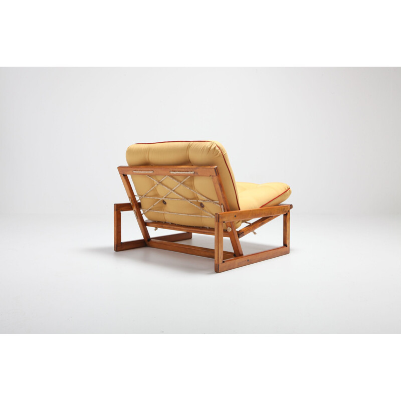 Pair of vintage lounge chairs Carlotta by Afra & Tobia Scarpa for Cassina 1960s