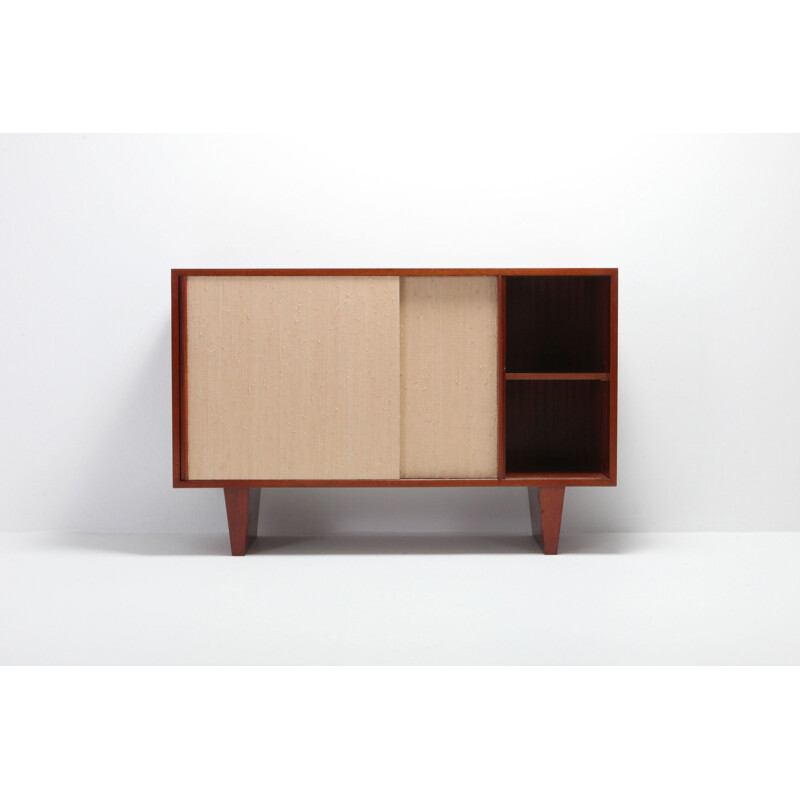 Vintage cabinet by De Coene in teakwood 1950