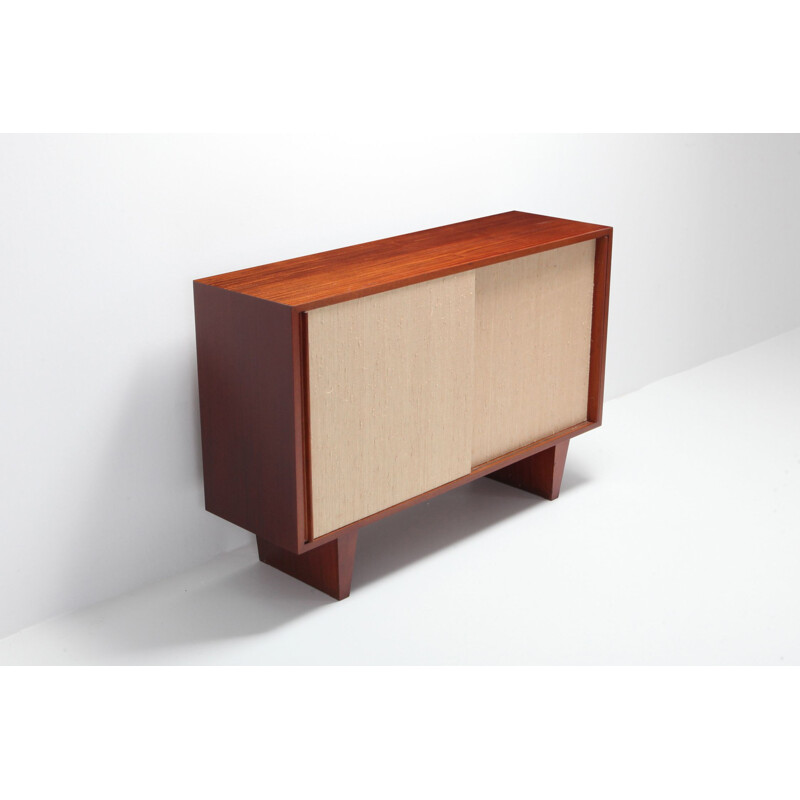 Vintage cabinet by De Coene in teakwood 1950