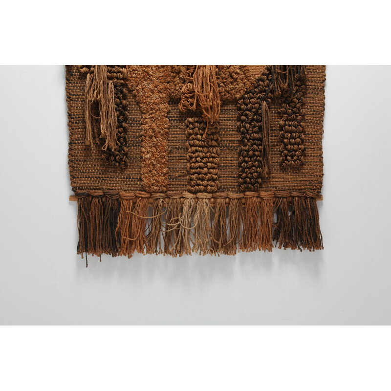 Vintage macrame wall tapestry by Tapta