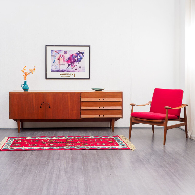 Vintage restored  teak sideboard