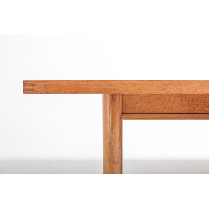 Vintage American oak table by Robsjohn Gibbings