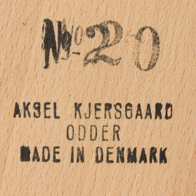Vintage coat rack by Aksel Kjersgaard from the 70s