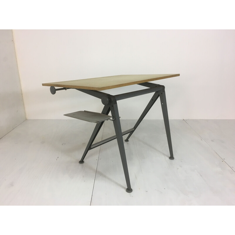 Vintage table by Wim Rietveld & Friso Kramer for Ahrend De Cirkel,1950