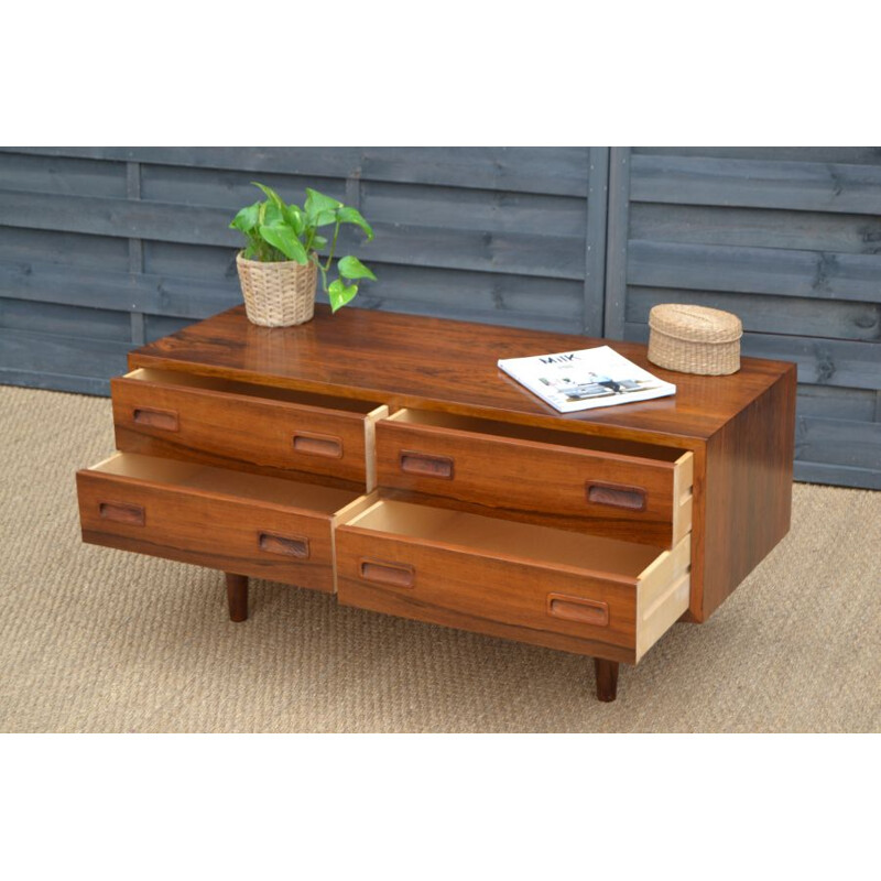 Vintage sideboard by Poul Hundevad in Rio rosewood 1960