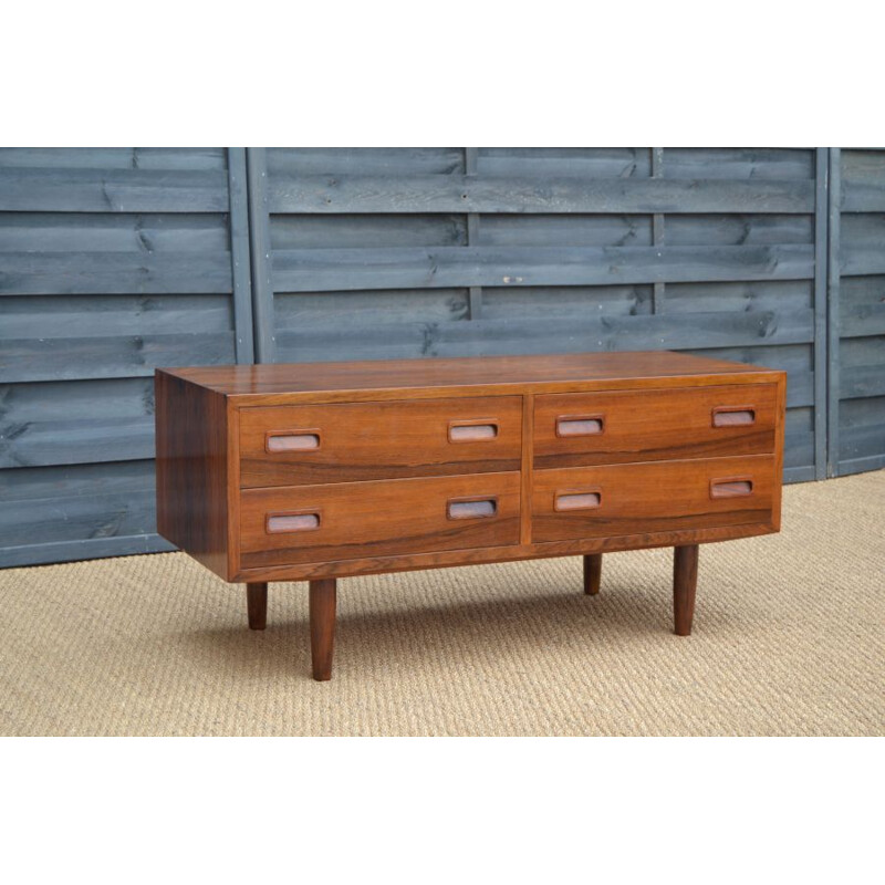 Vintage sideboard by Poul Hundevad in Rio rosewood 1960