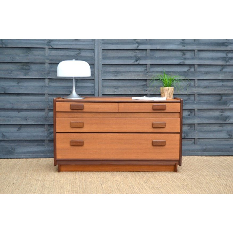 Vintage chest of drawers by White and Newton in teak 1960