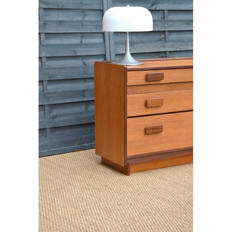 Vintage chest of drawers by White and Newton in teak 1960