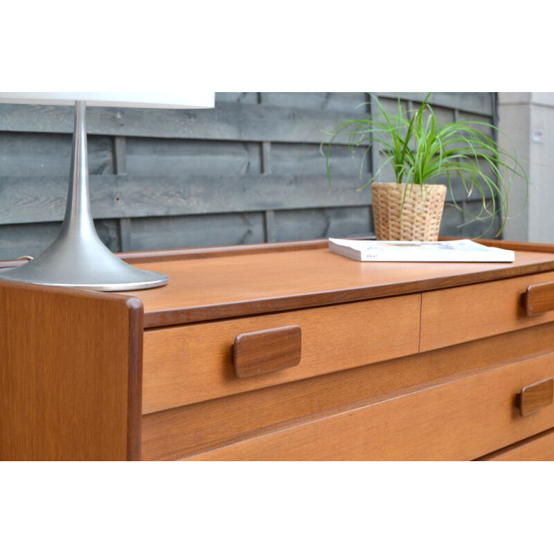 Vintage chest of drawers by White and Newton in teak 1960