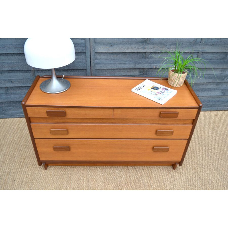 Vintage chest of drawers by White and Newton in teak 1960