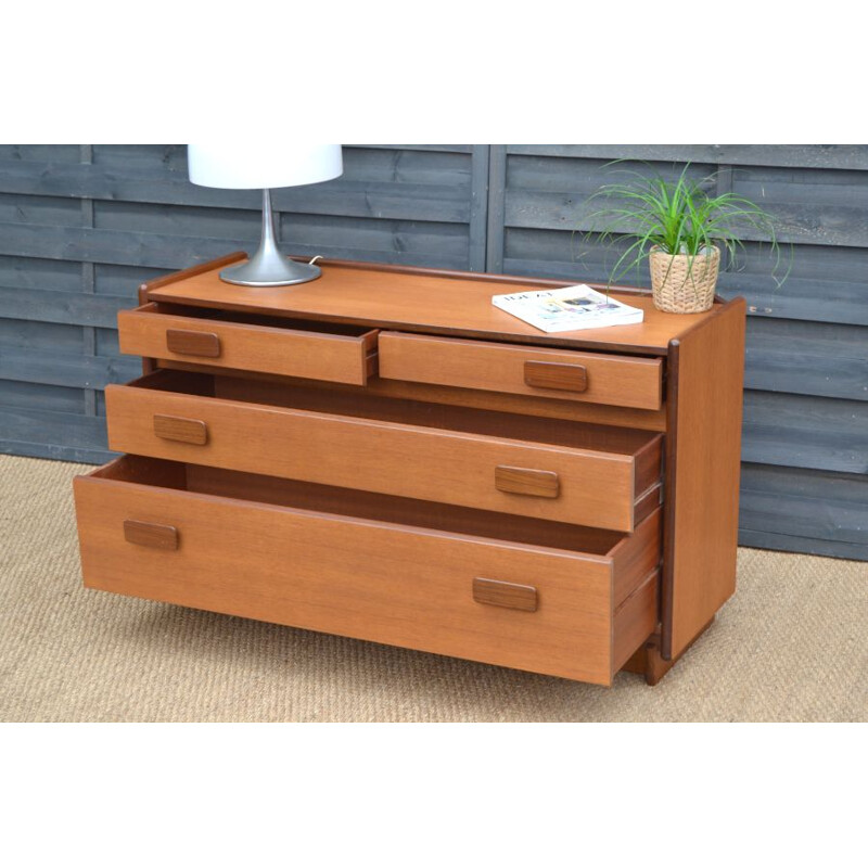 Vintage chest of drawers by White and Newton in teak 1960