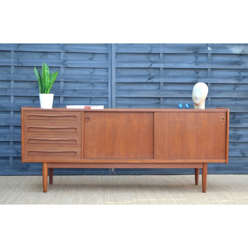 Vintage scandinavian sideboard by Andersen in teak 1960