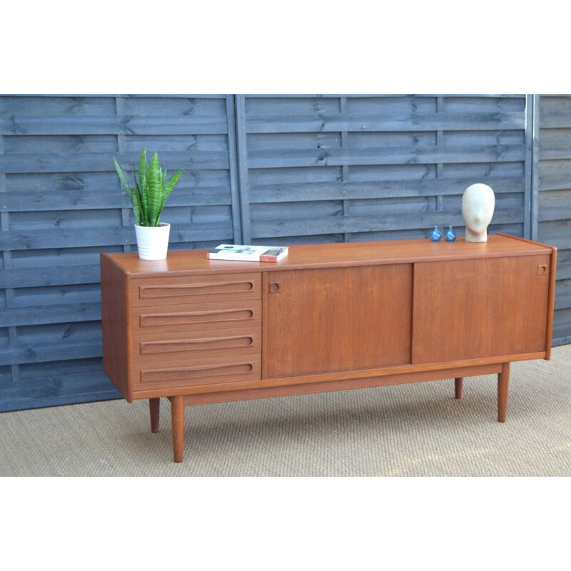 Vintage scandinavian sideboard by Andersen in teak 1960