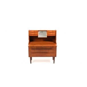 Vintage secretary in teak Scandinavian 1950s