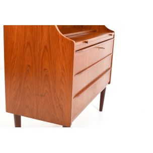 Vintage secretary in teak Scandinavian 1950s