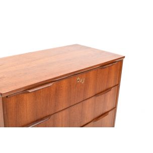 Vintage danish teak chest of drawers