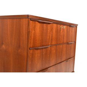 Vintage danish teak chest of drawers