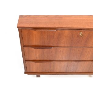 Vintage danish teak chest of drawers