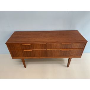 Vintage sideboard in teak by Frank Guille for Austinsuite London,1960