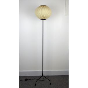 Vintage reflector floor lamp with rhodoïd lamp shade,1960