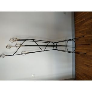 Vintage coat rack "Astrolabe" by Roger Feraud,1950
