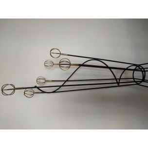 Vintage coat rack "Astrolabe" by Roger Feraud,1950