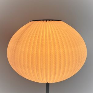 Vintage reflector floor lamp with rhodoïd lamp shade,1960