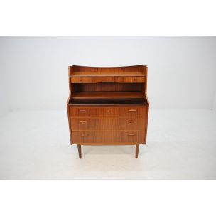 Vintage writing desk in teak Denmark 1960s