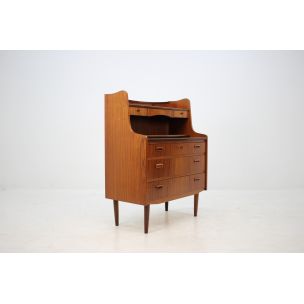 Vintage writing desk in teak Denmark 1960s