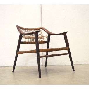 Vintage armchair Bambi by Rolf Rastad & Adolf Relling for Gustav Bahus Norway 50s