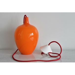 Vintage hanging lamp Pompei by Jo Hammerborg for Fog & Mørup Denmark