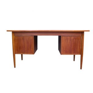 Vintage desk in teak by Gunnar Nielsen Tibergaard, Denmark 1960s